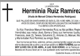 Herminia Ruiz Ramírez