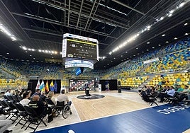 La presentación del 48º Rally Islas Canarias tuvo lugar en el Gran Canaria Arena.
