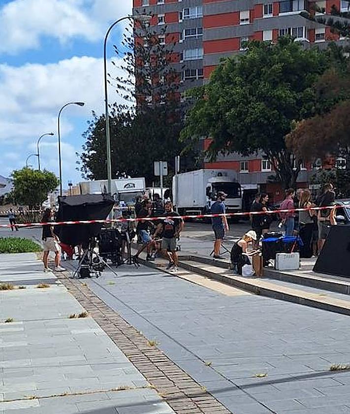 Imagen secundaria 2 - Miguel Ángel Silvestre, de rodaje en La Minilla