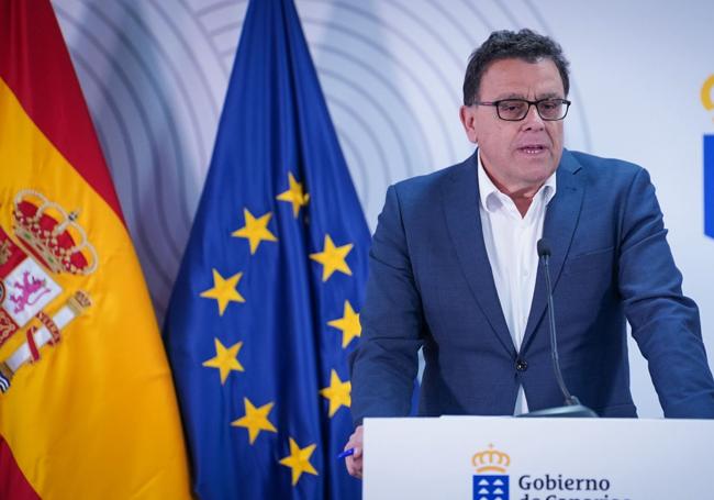 Manuel Miranda, consejero de Política Territorial del Gobierno de Canarias.