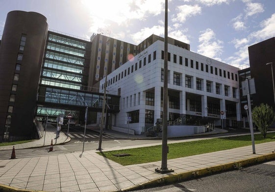Imagen de los exteriores del hospital Materno Infantil de la capital grancanaria.