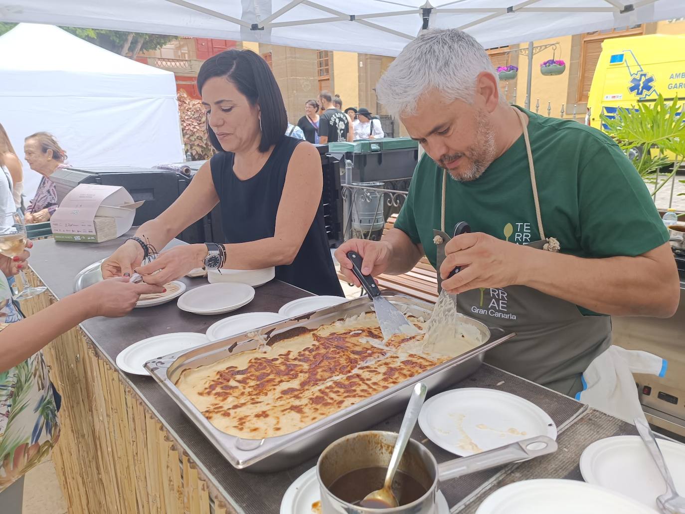 Terrae arranca con éxito con una fiesta popular en Gáldar