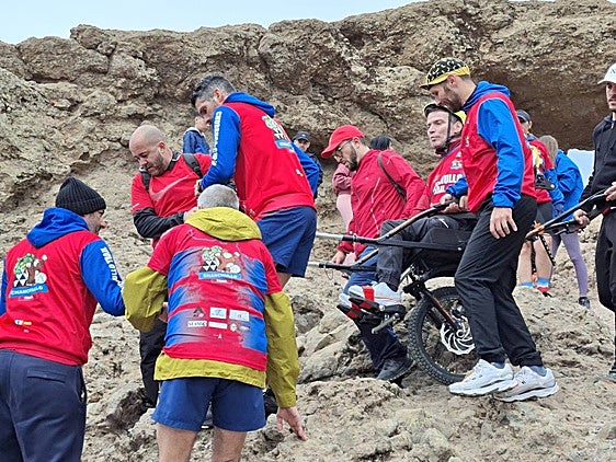El viaje de Agustín hasta la Ventana del Nublo, en imágenes