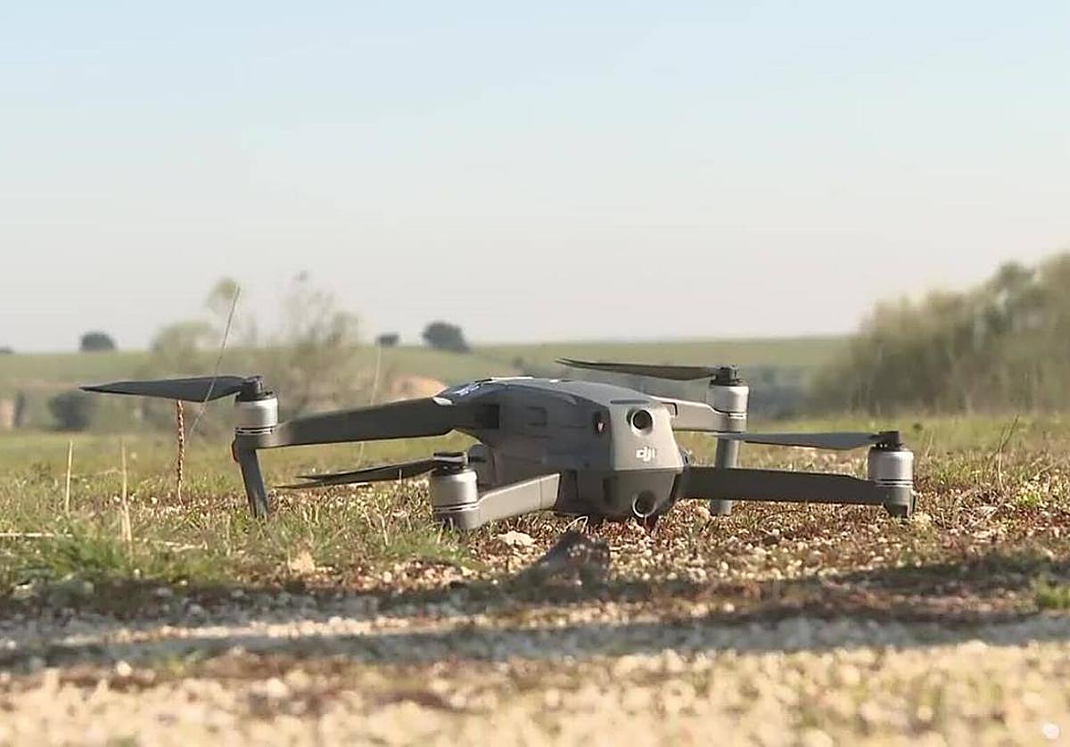 Imagen de archivo de un dron.