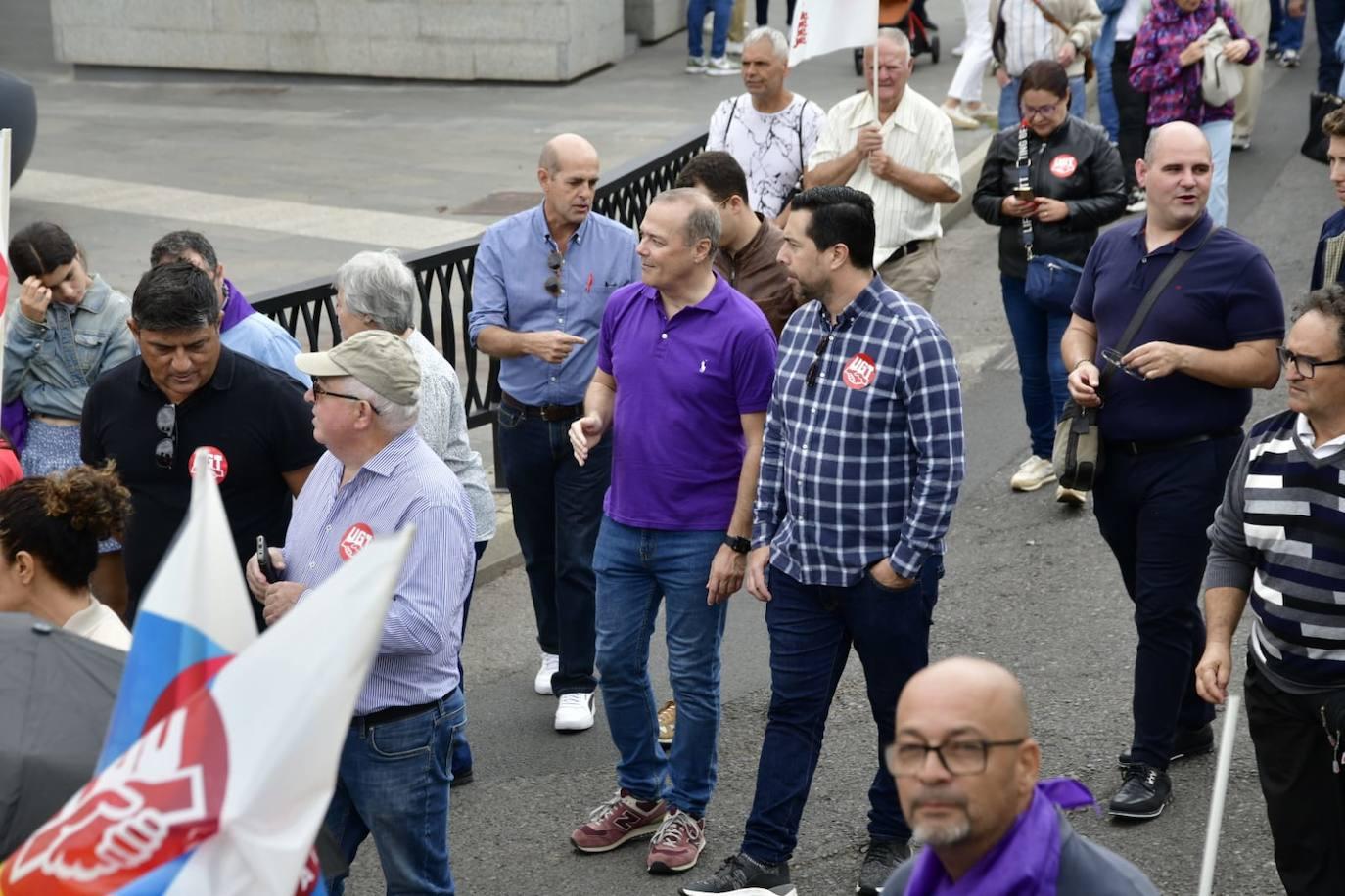 La manifestación en Gran Canaria por el Día Internacional de los Trabajadores, en imágenes