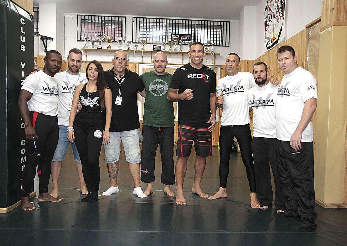 Imagen secundaria 1 - Seminario de lujo con Fabricio Werdum de nuevo en Gran Canaria