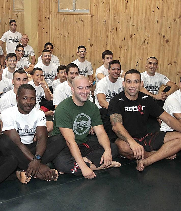 Imagen secundaria 2 - Seminario de lujo con Fabricio Werdum de nuevo en Gran Canaria