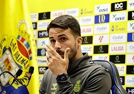 Kirian Rodríguez, jugador de la UD Las Palmas.