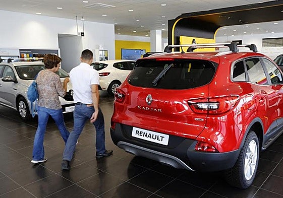 Imagen de un concesionario en Arrecife (Lanzarote).