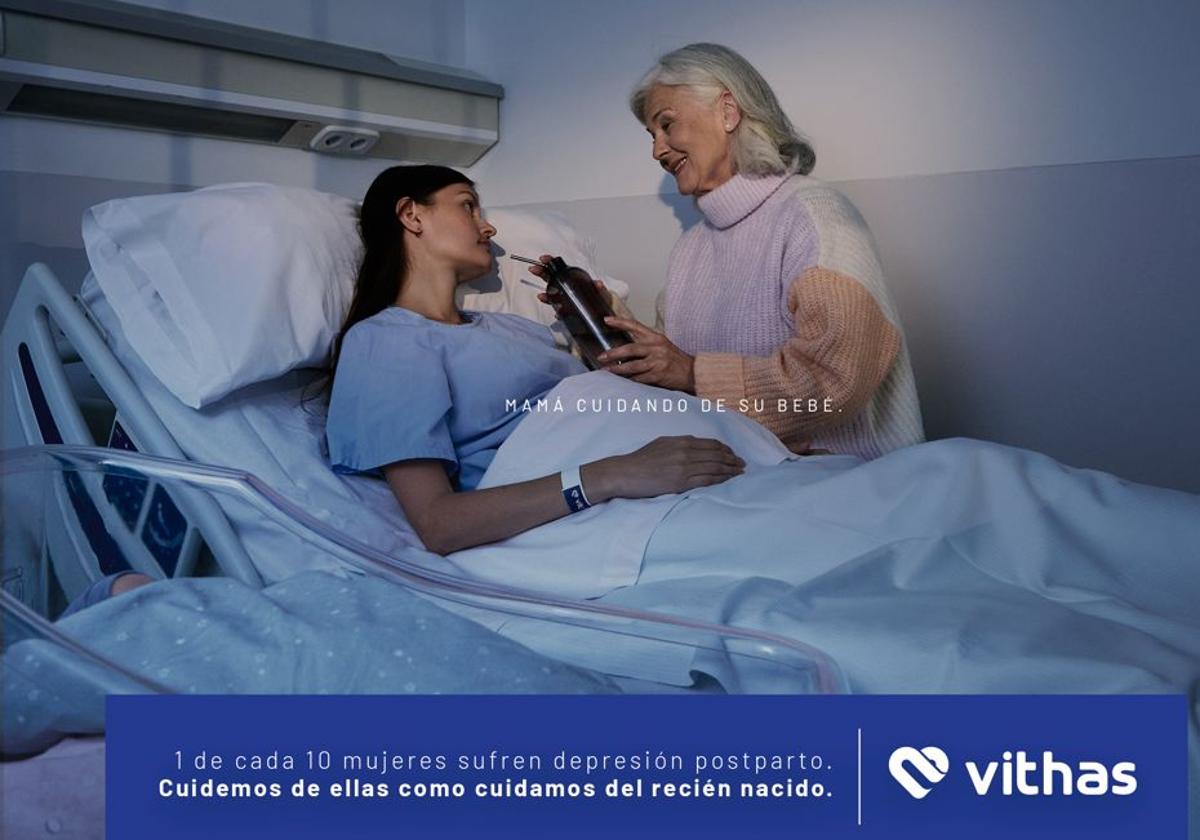 Vithas lanza una campaña para dar visibilidad a la depresión posparto, que afecta a 1 de cada 10 mujeres que dan a luz