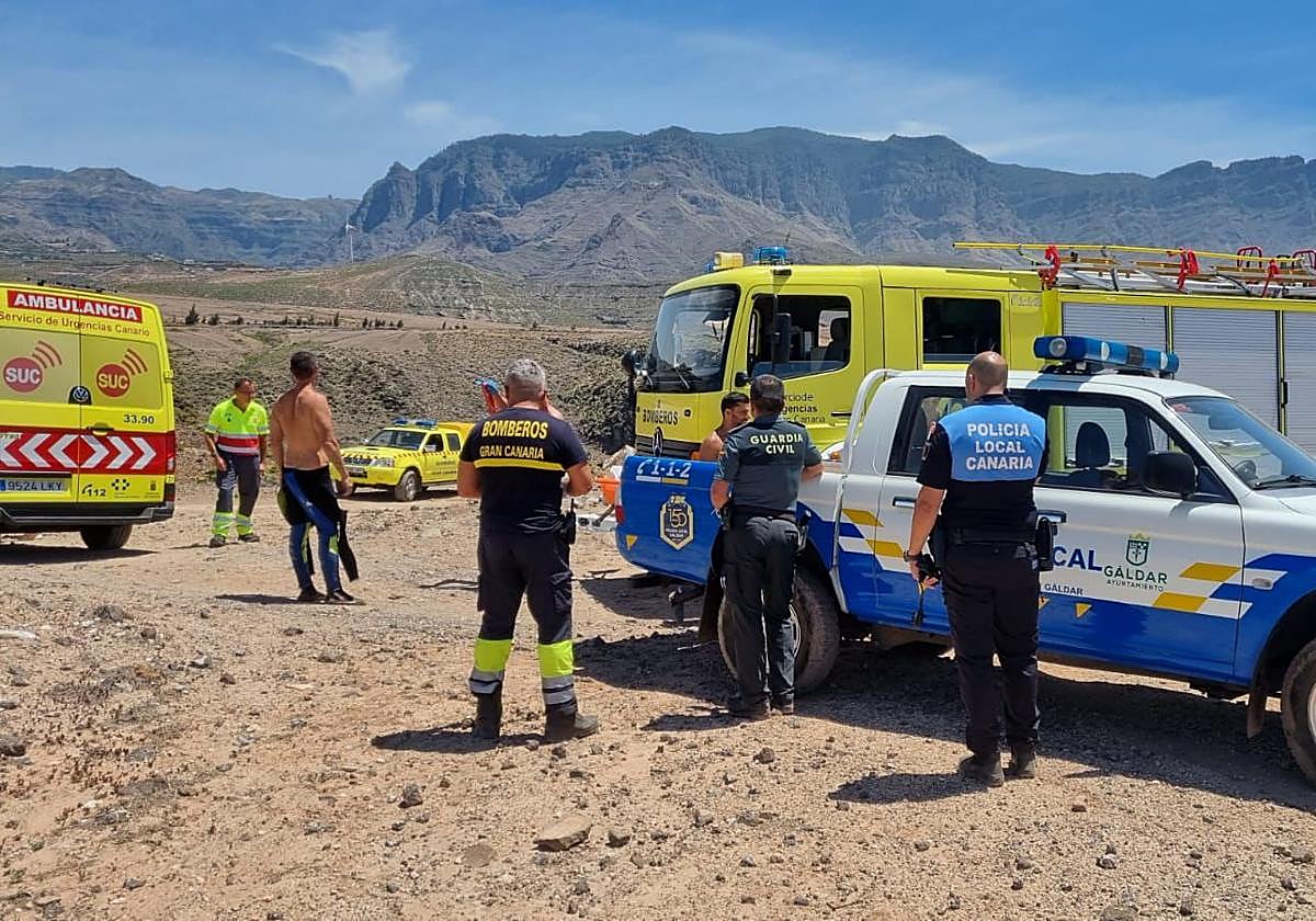 Hallan el cuerpo de un hombre en la playa del Juncal en Gáldar