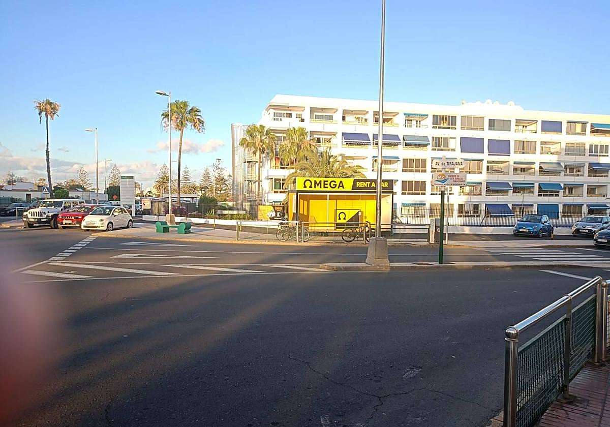 Imagen de uno de los establecimientos 'rent a car'.