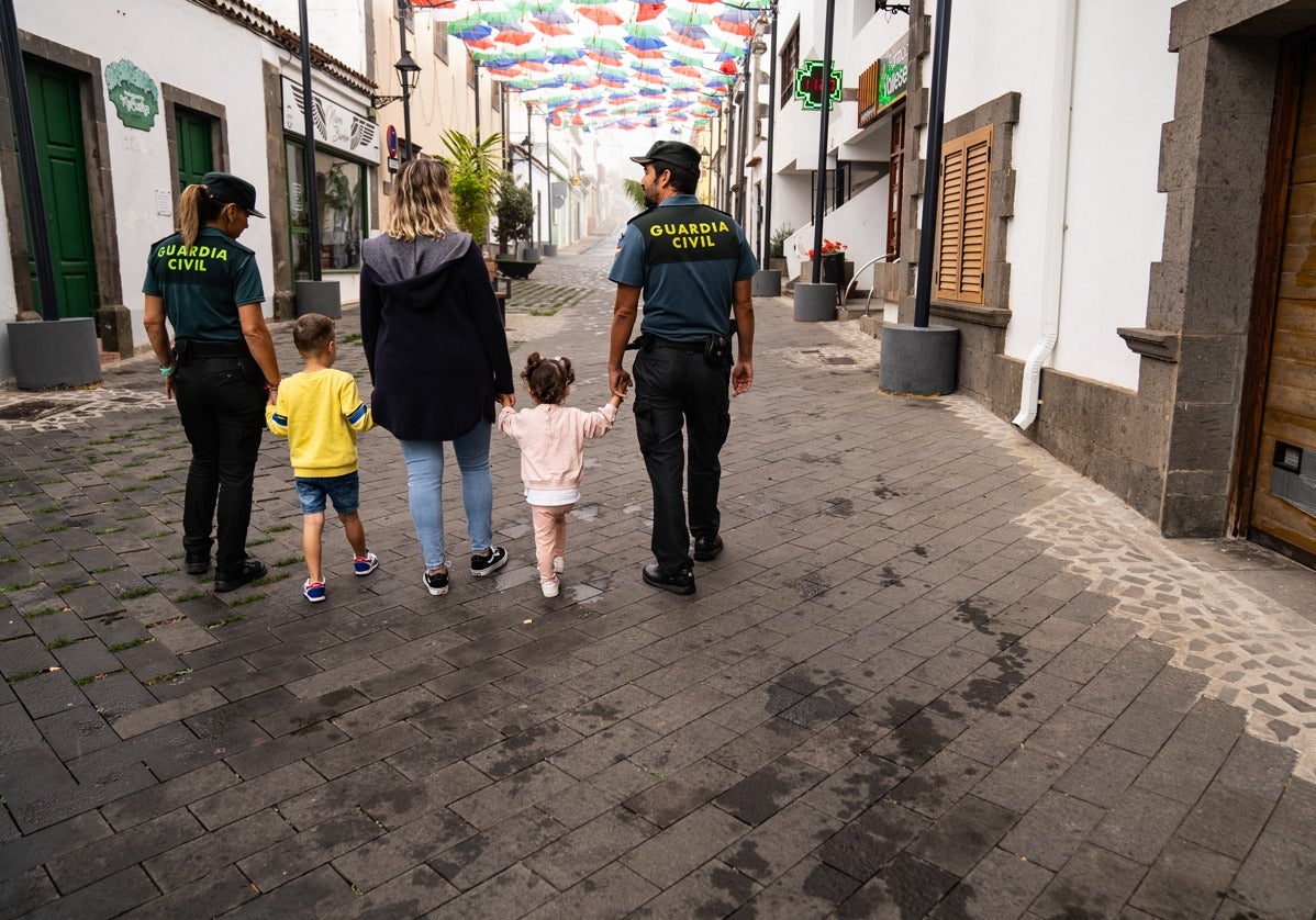 Imagen de la campaña lanzada en un municipio canario contra la violencia sexual el pasado año.