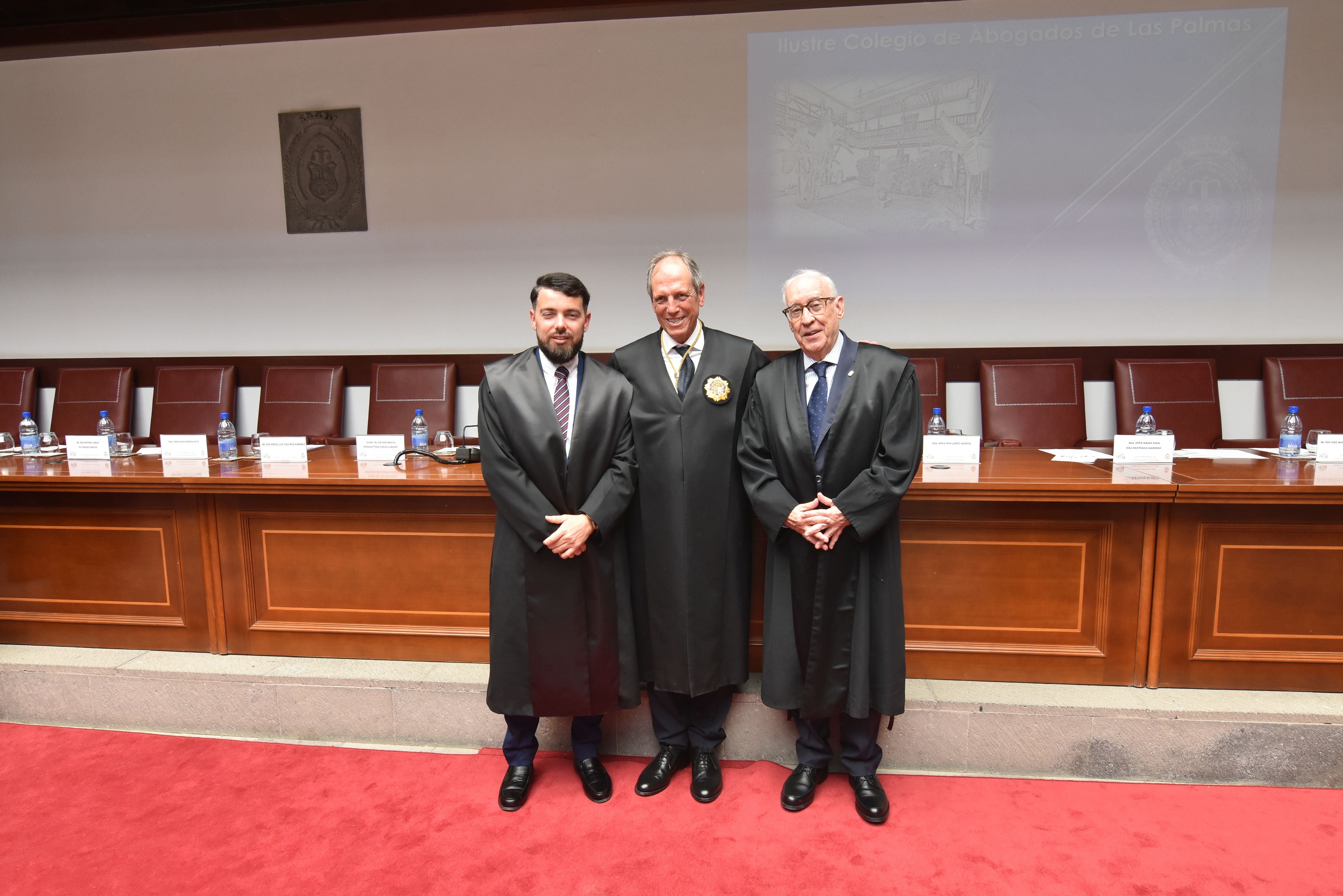 Veteranos y noveles en el Colegio de Abogados de Las Palmas
