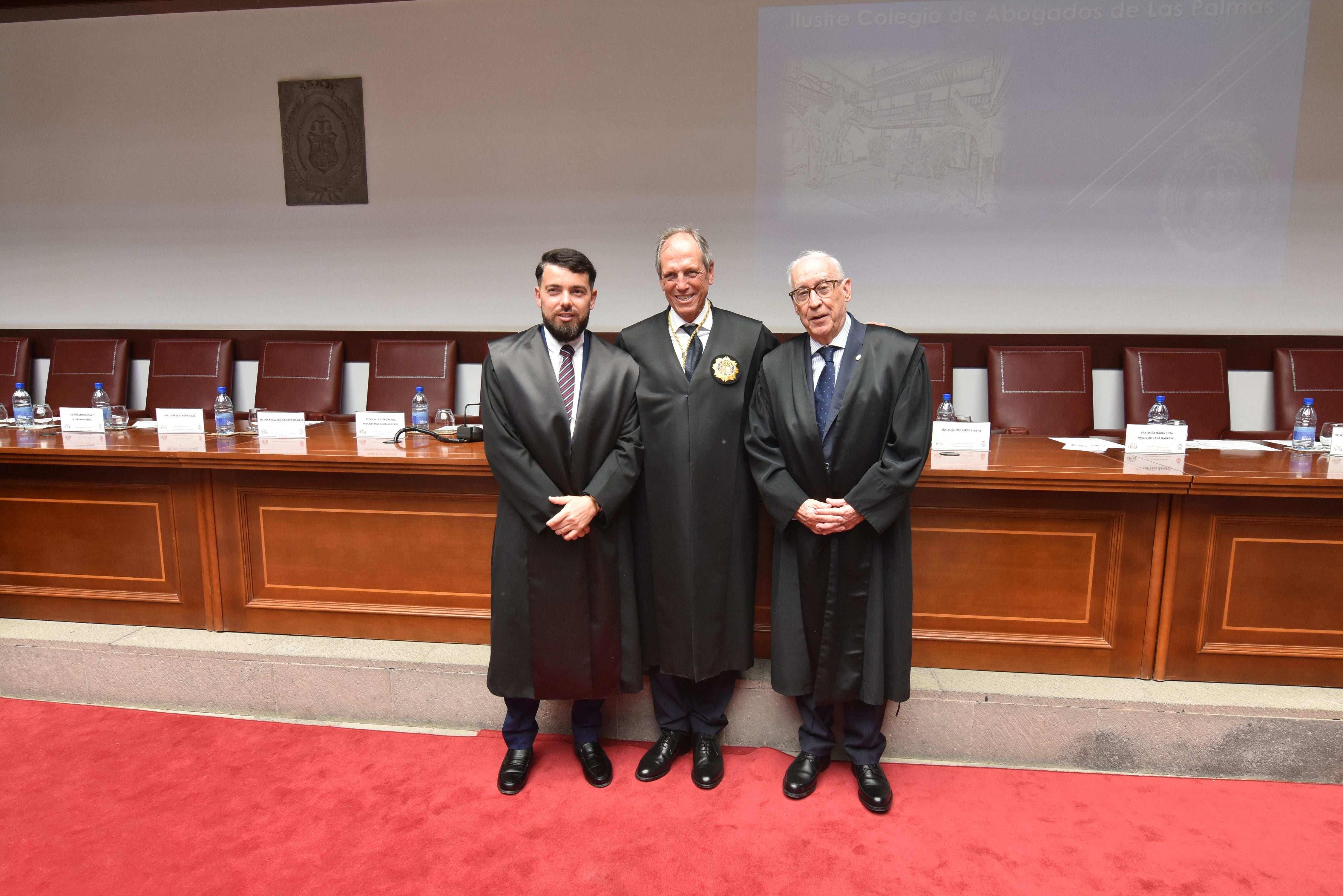 Veteranos y noveles en el Colegio de Abogados de Las Palmas