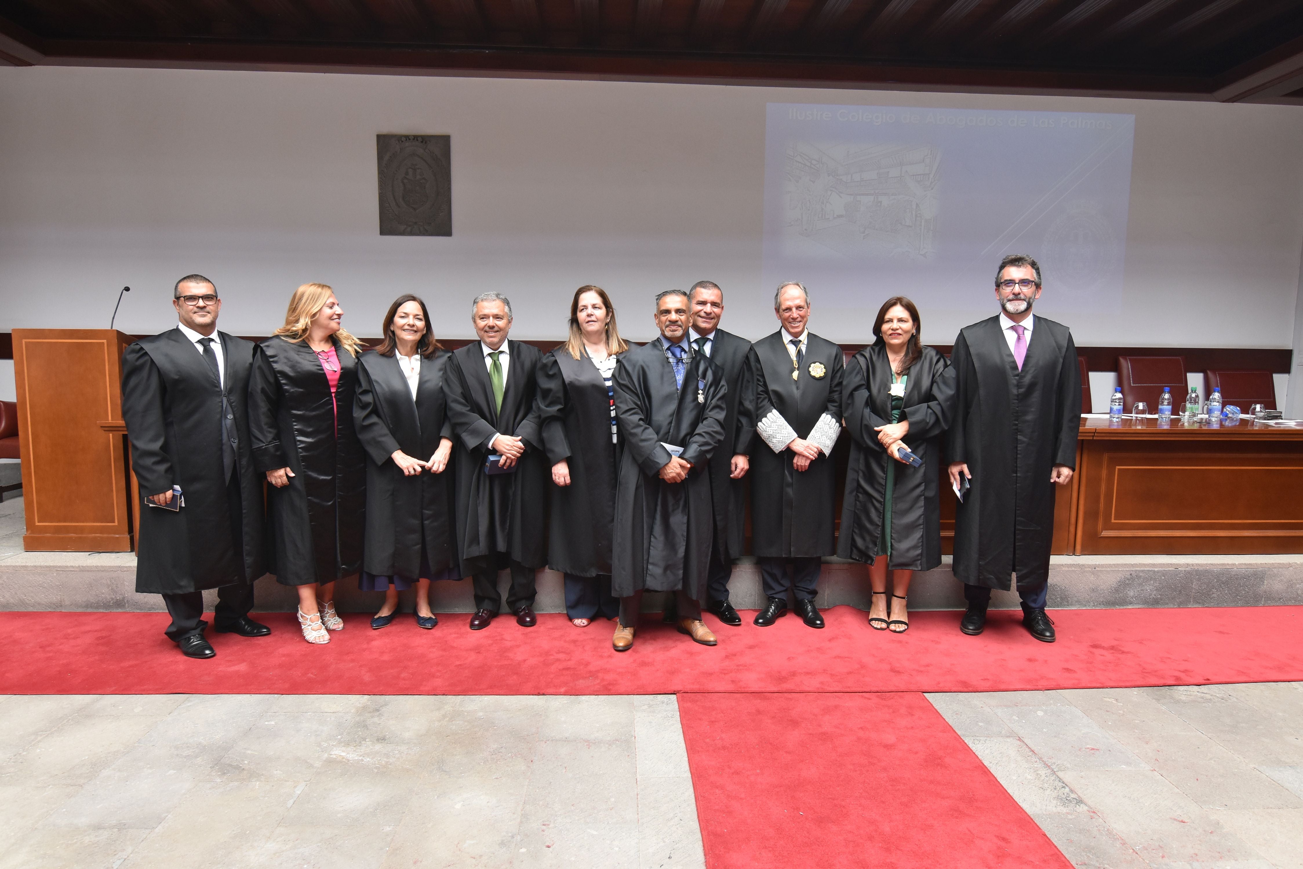 Veteranos y noveles en el Colegio de Abogados de Las Palmas