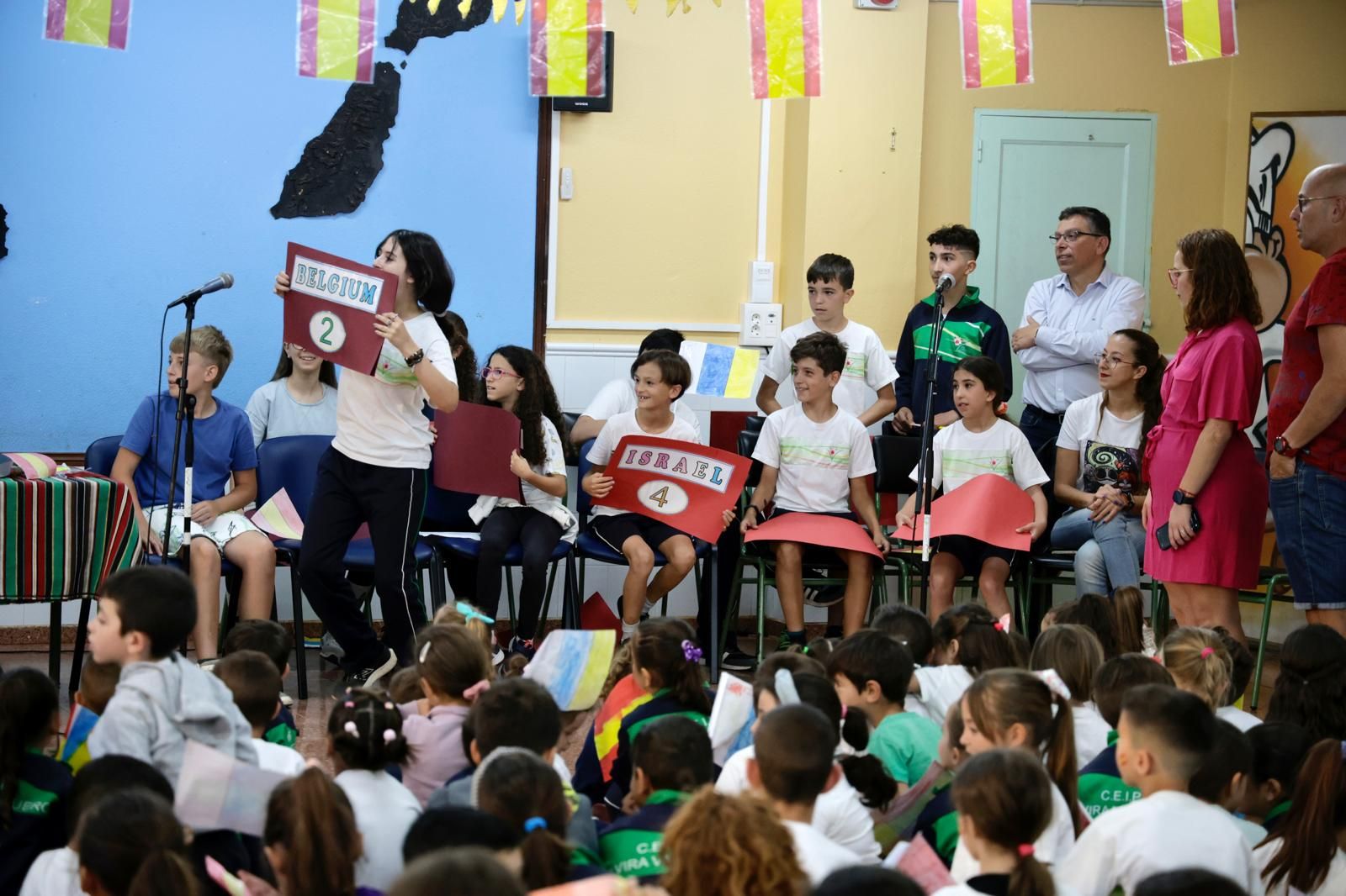 Las imágenes de la celebración del Schoolvision 2024 en el CEIP Elvira Vaquero de Valsequillo