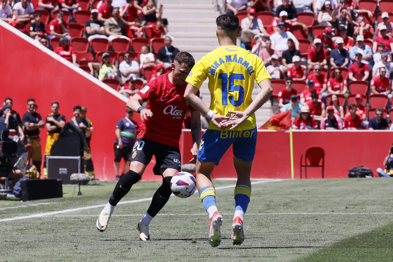 El Mallorca-Las Palmas, en imágenes