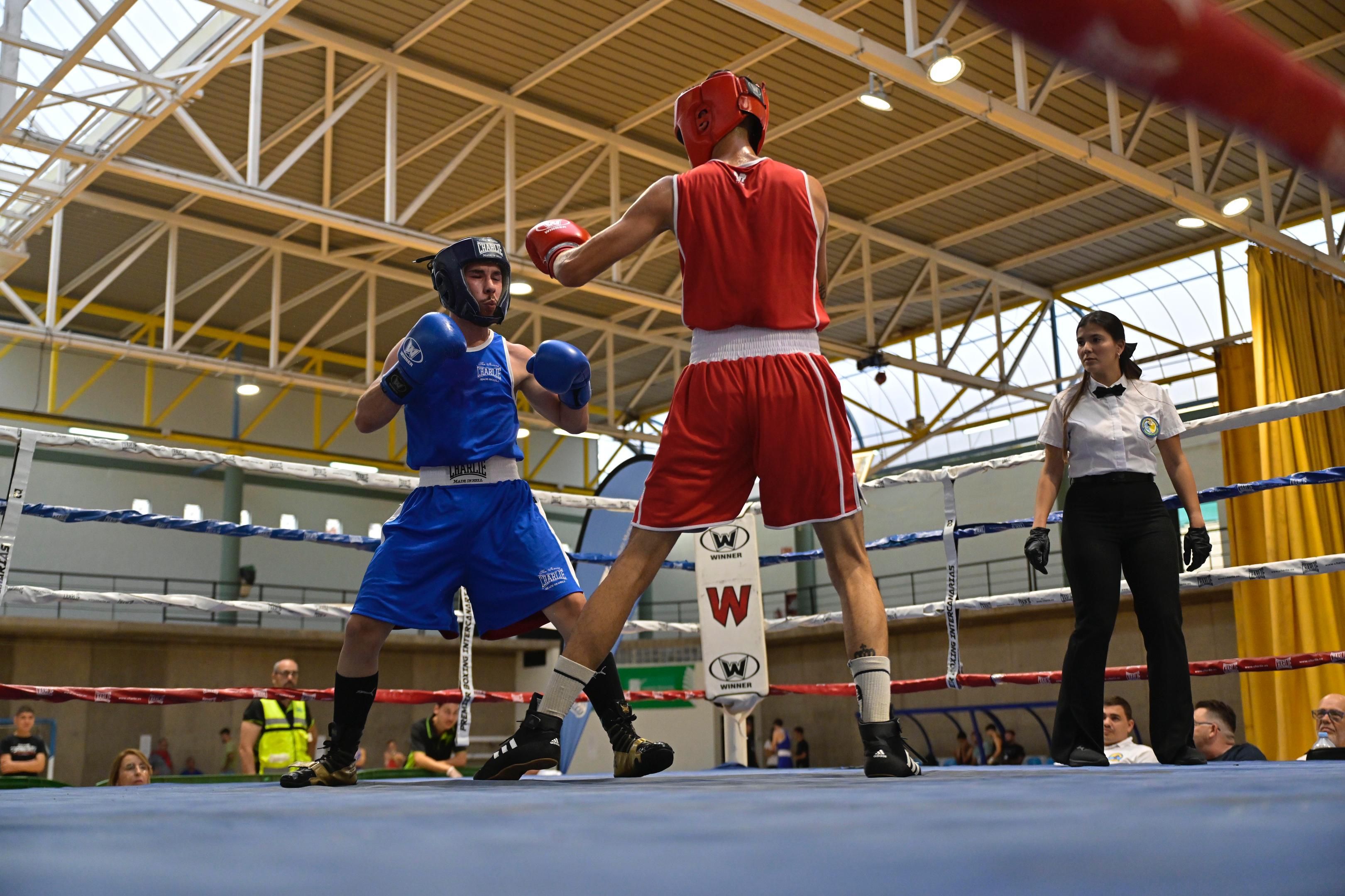 Espectáculo con la velada Las Palmas International Boxing Night