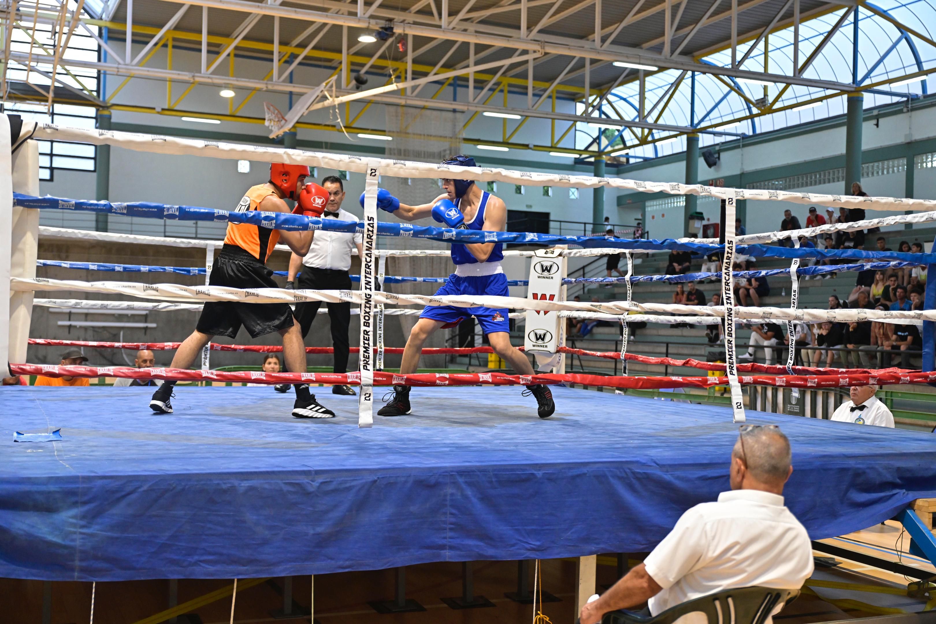 Espectáculo con la velada Las Palmas International Boxing Night