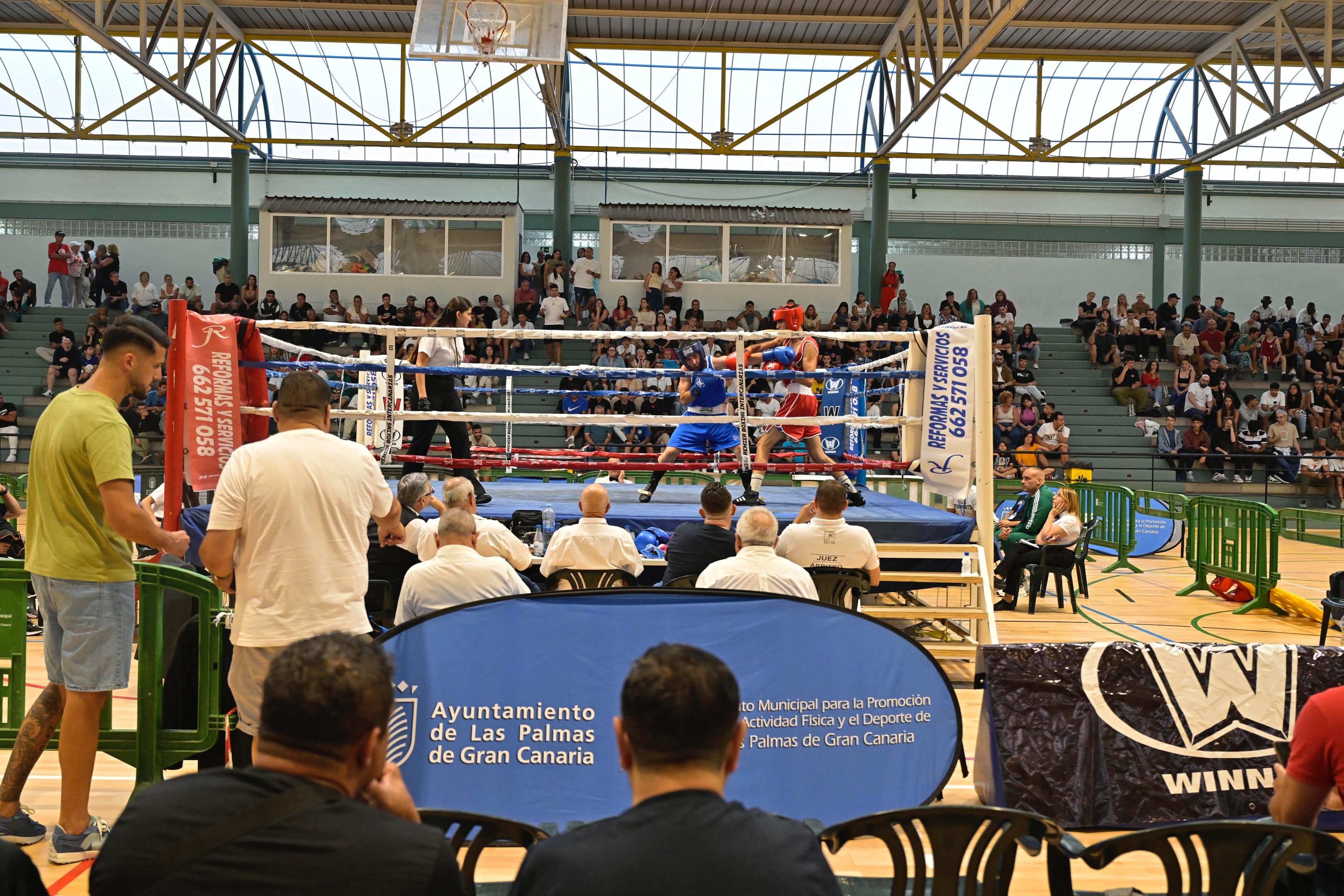 Espectáculo con la velada Las Palmas International Boxing Night