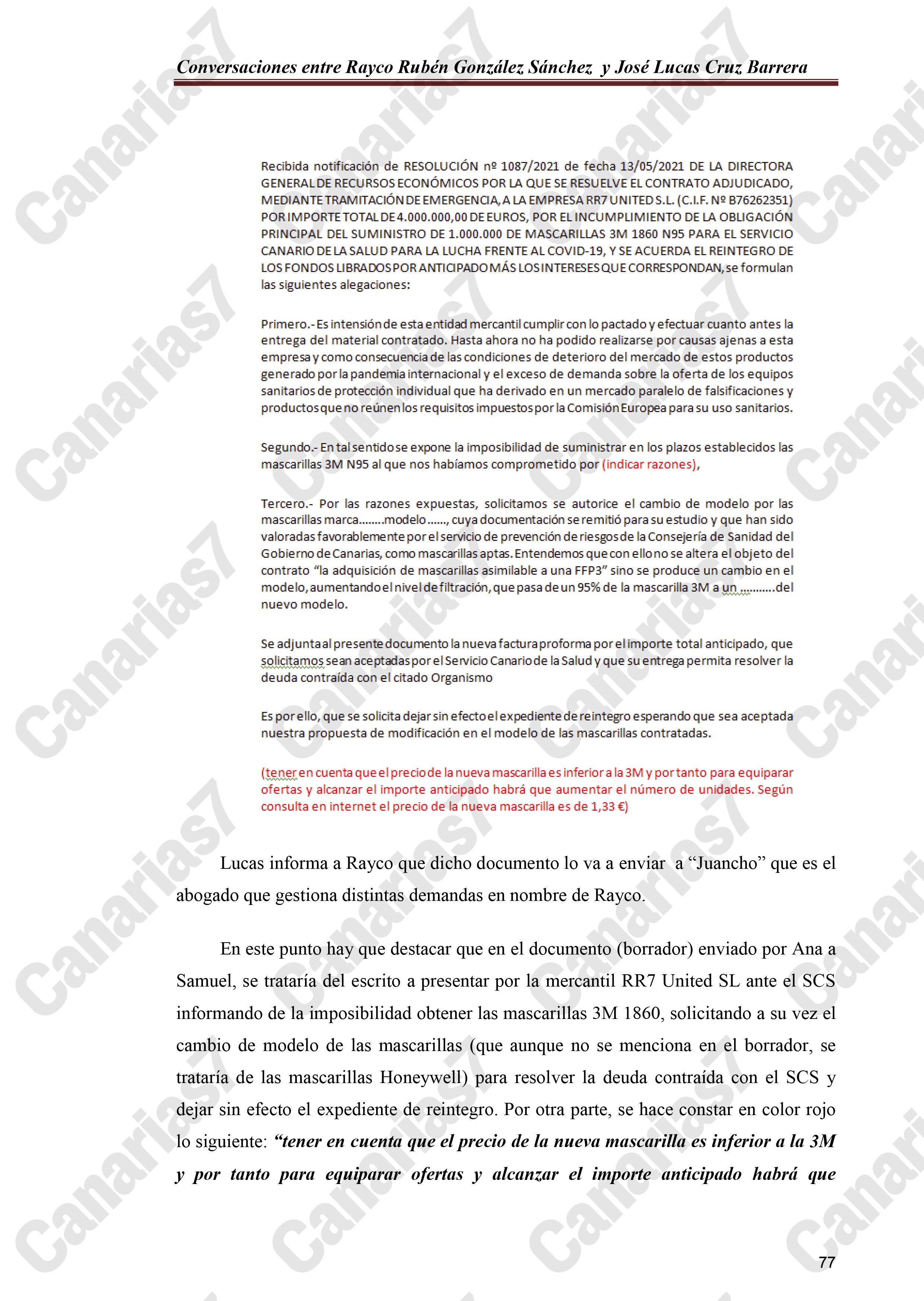 Conversaciones entre Rayco Rubén González Sánchez y José Lucas Cruz Barrera.
