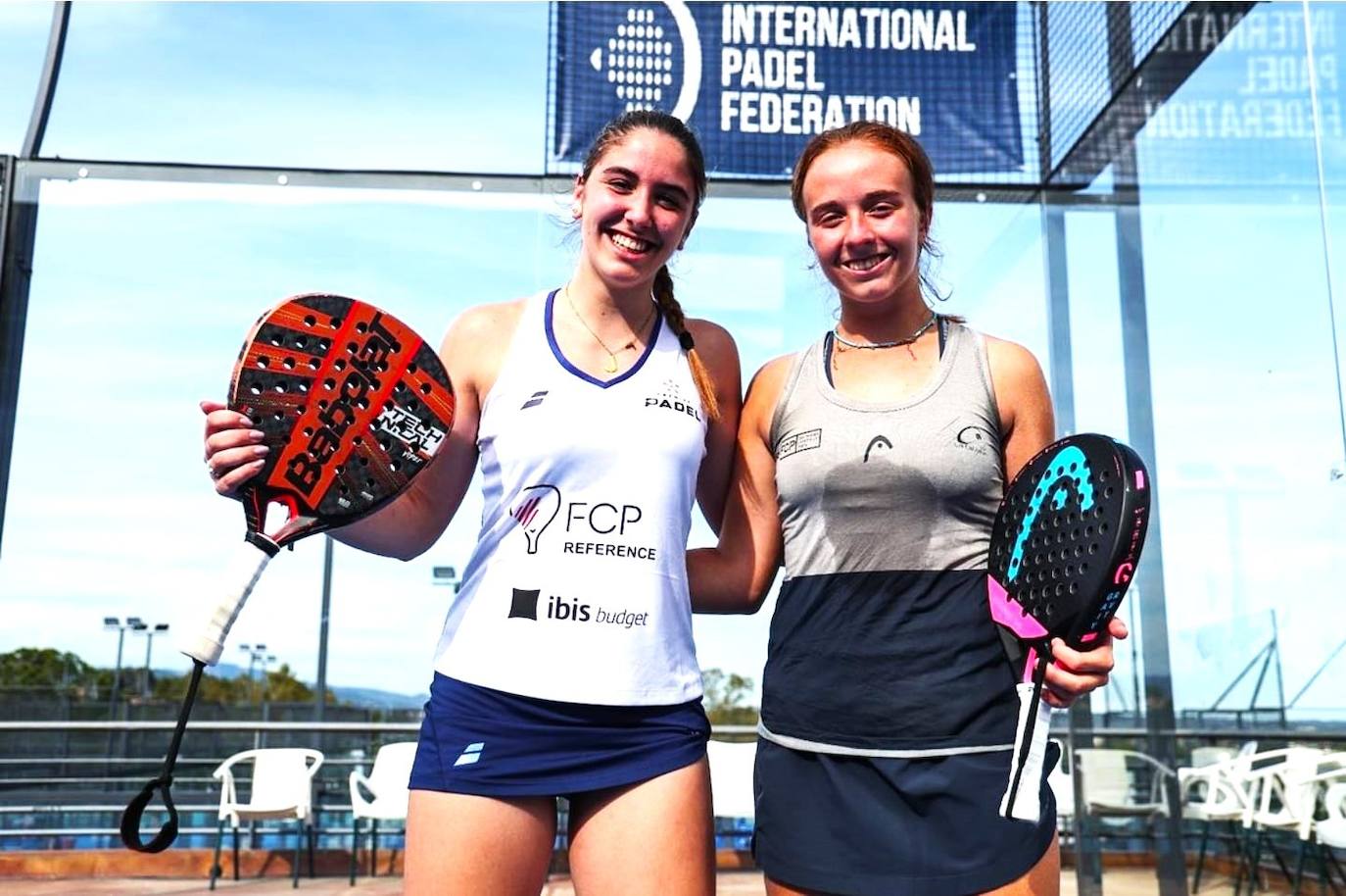 Jana Montes y Raquel Eugenio.