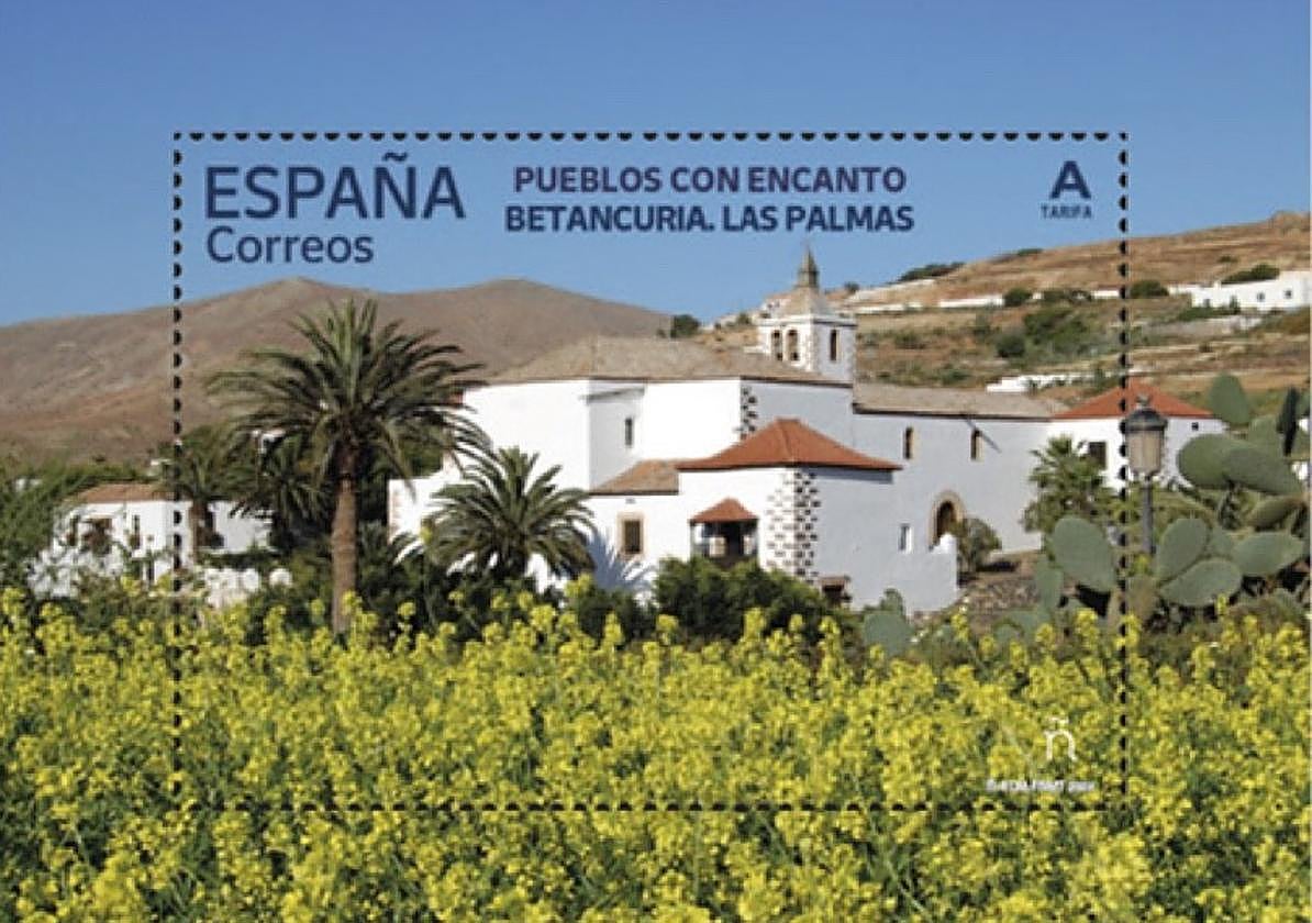 Betancuria is also a Postage Stamp