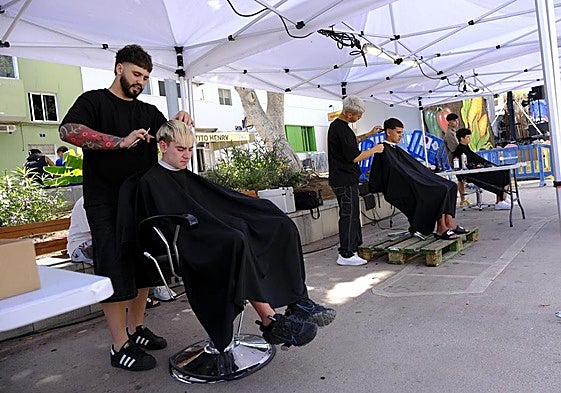 Set del evento benéfico en El Tablero.