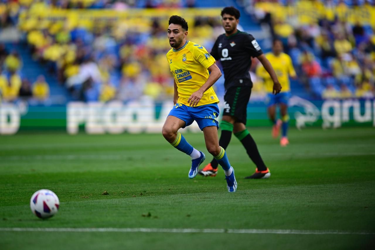 El encuentro entre Las Palmas y el Betis, en imágenes