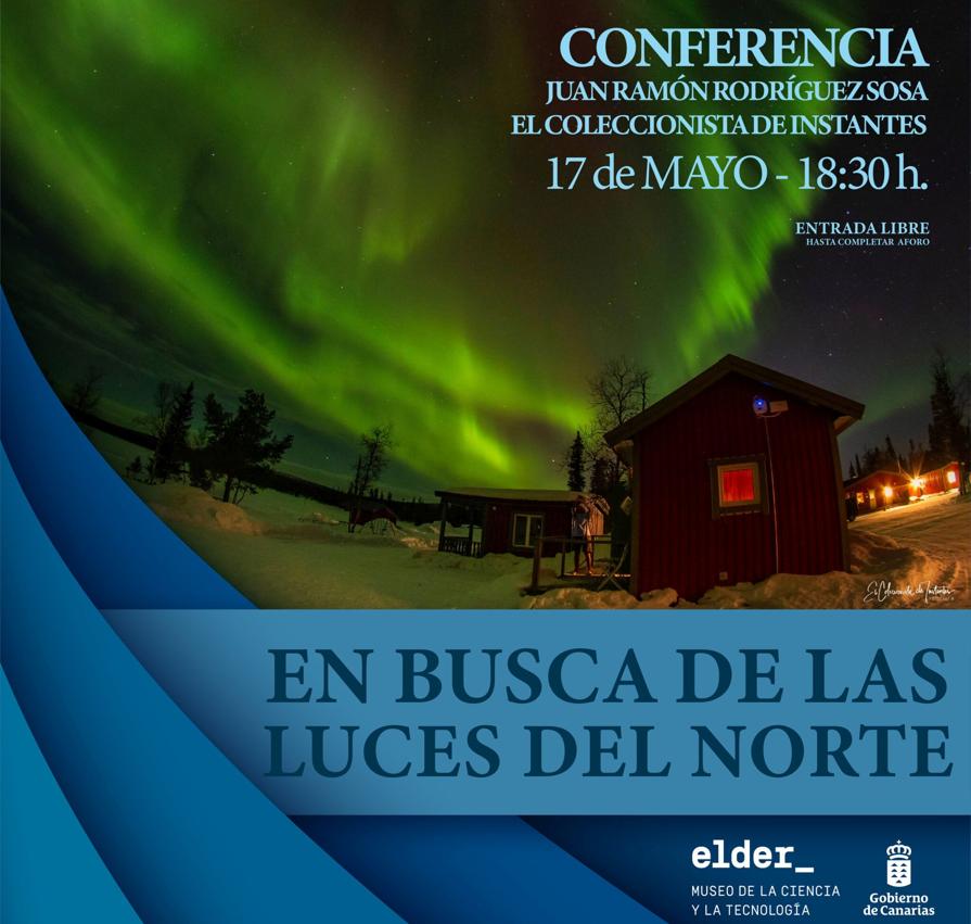 Imagen secundaria 1 - El Museo Élder acoge la conferencia para descubrirlo todo sobre las auroras boreales