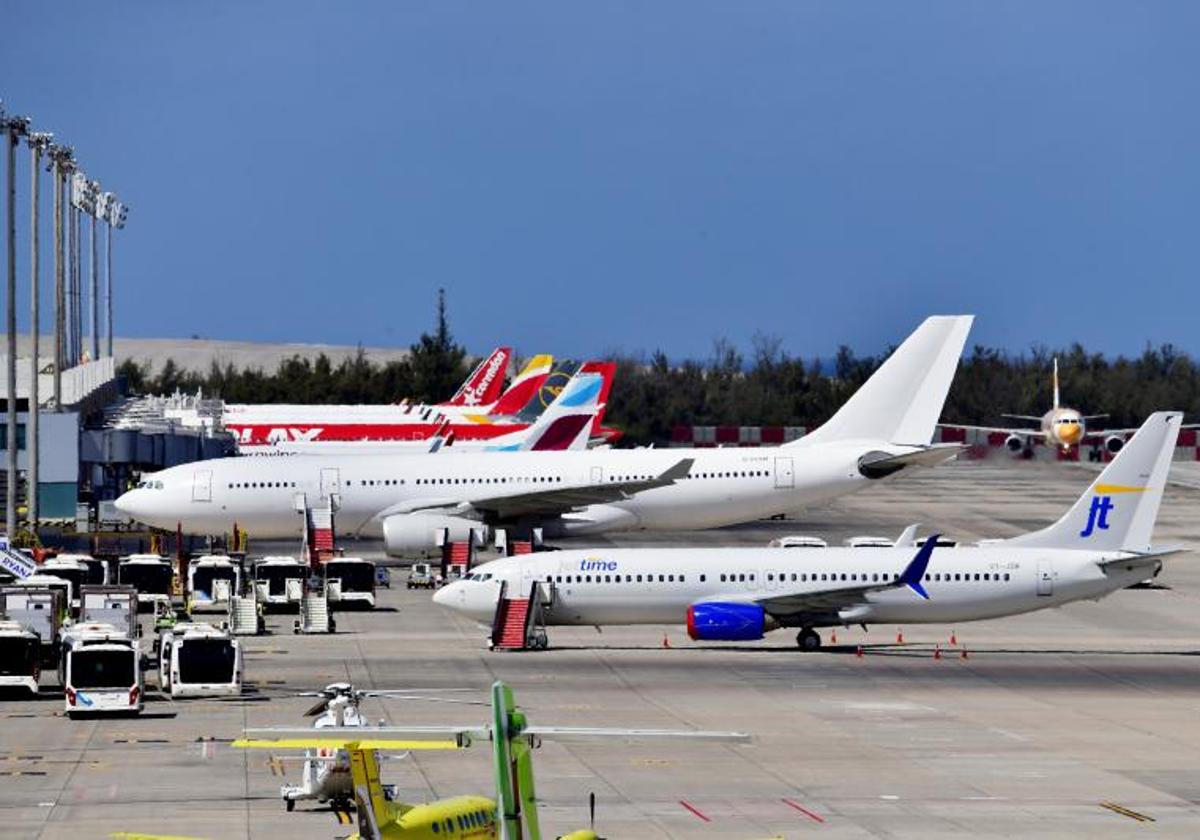 Aeropuerto de Gran Canaria.