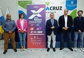 Santa Cruz abrirá el lunes la inscripción para la Media Maratón Naviera Armas Trasmediterránea
