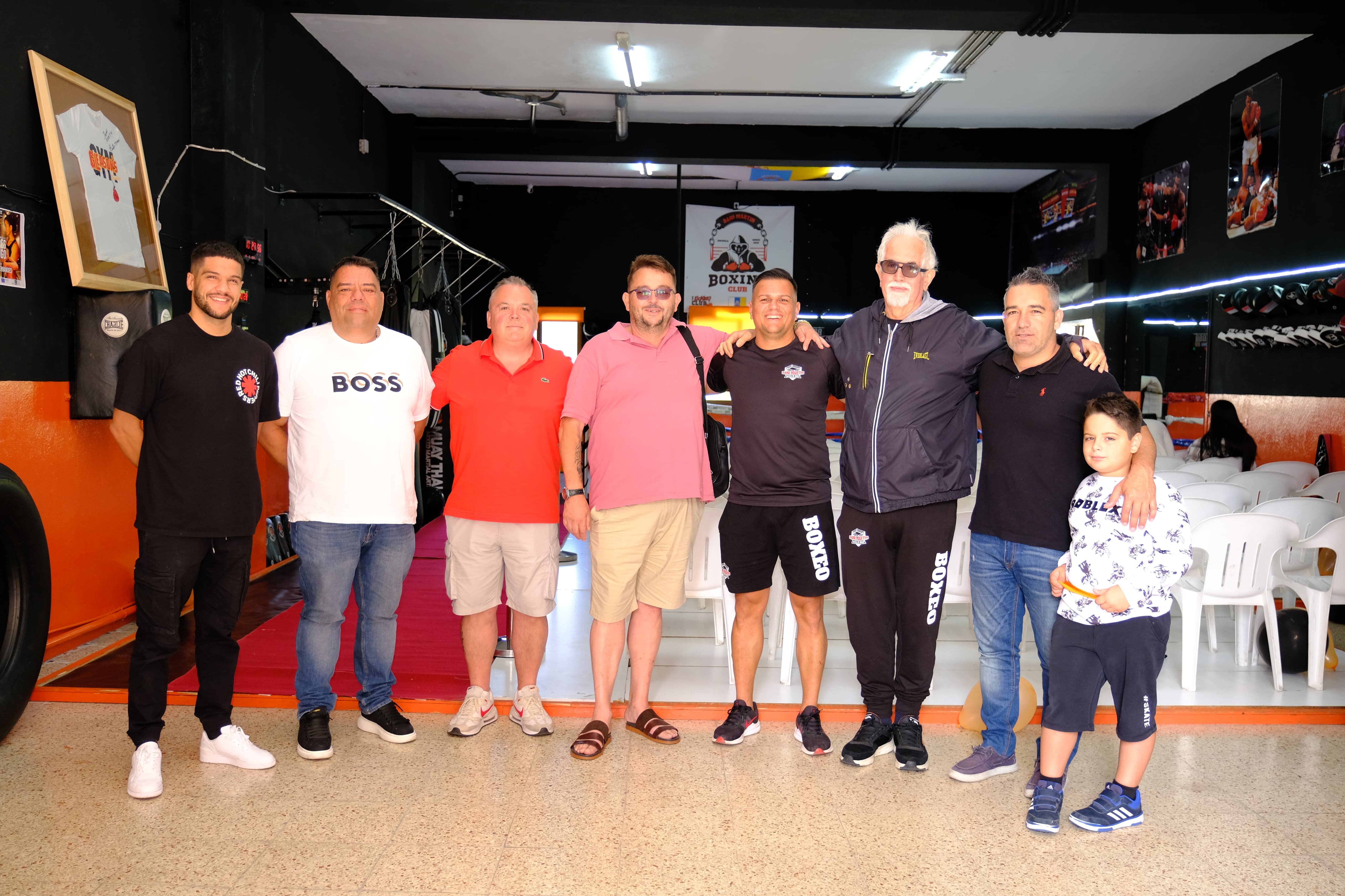 Inauguración de la Escuela de Boxeo Dani Martín en Gáldar