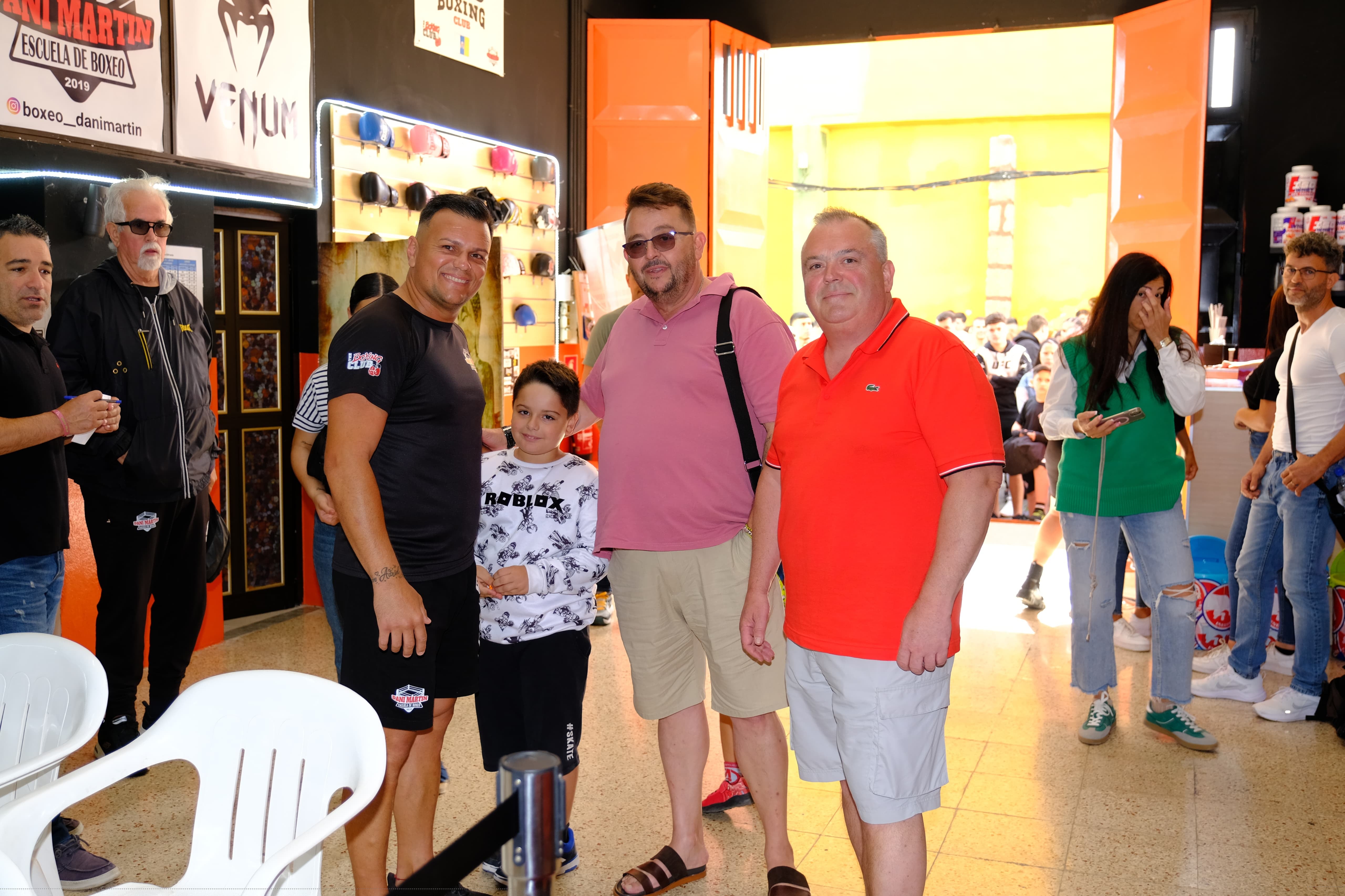 Inauguración de la Escuela de Boxeo Dani Martín en Gáldar