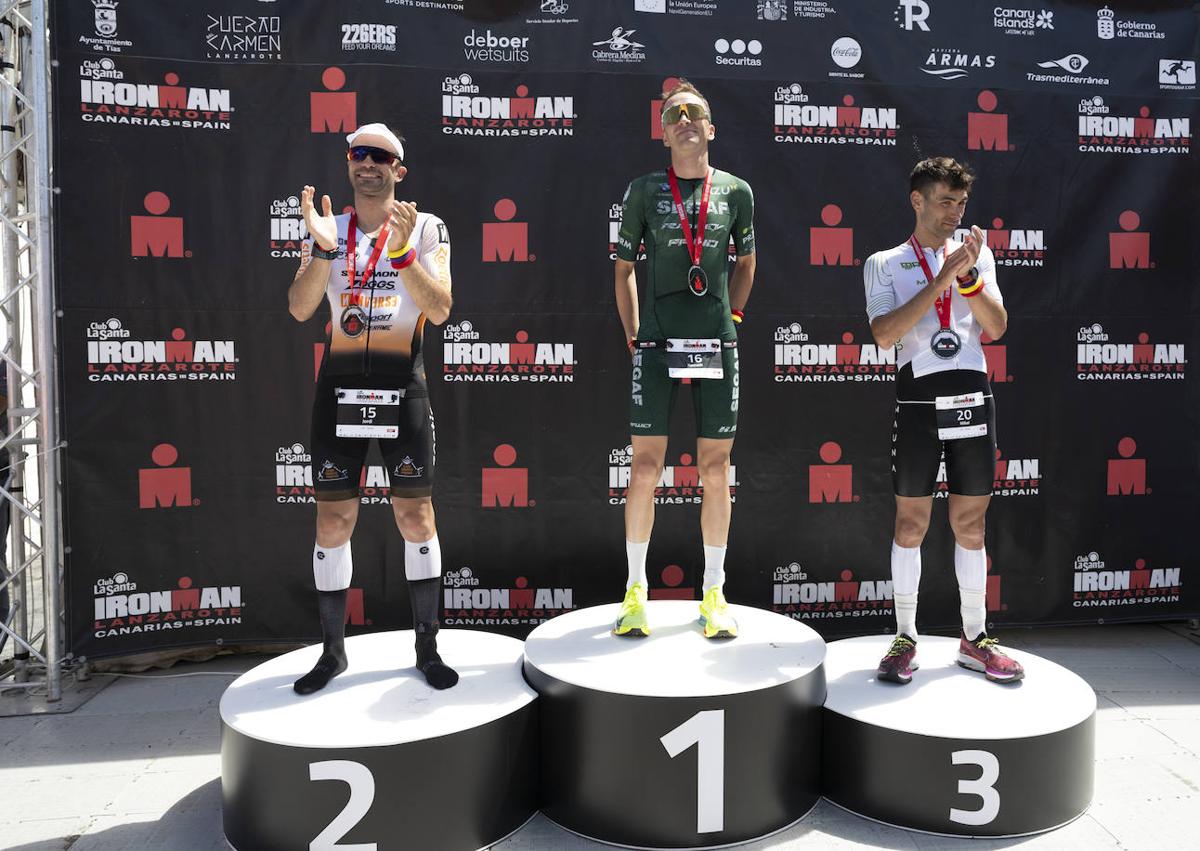 Imagen secundaria 1 - Vandendriessche y Haug se coronan en el Ironman de Lanzarote