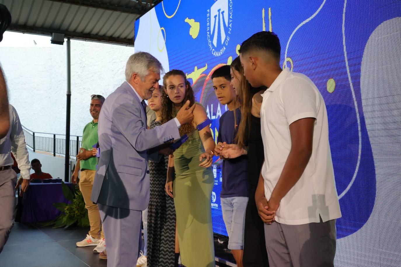 La gala de la Federación Canaria de Natación 2024, en imágenes