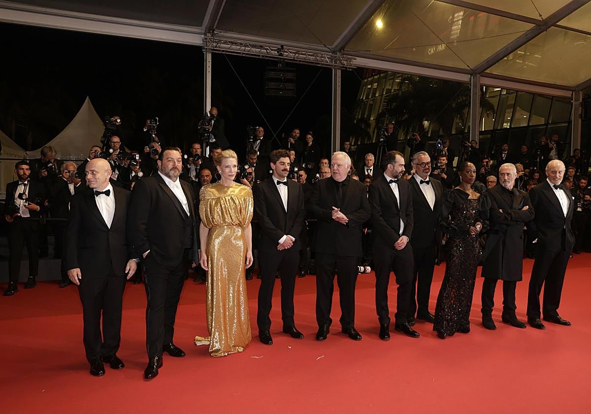 Presentación de 'Rumours', en el festival de Cannes.