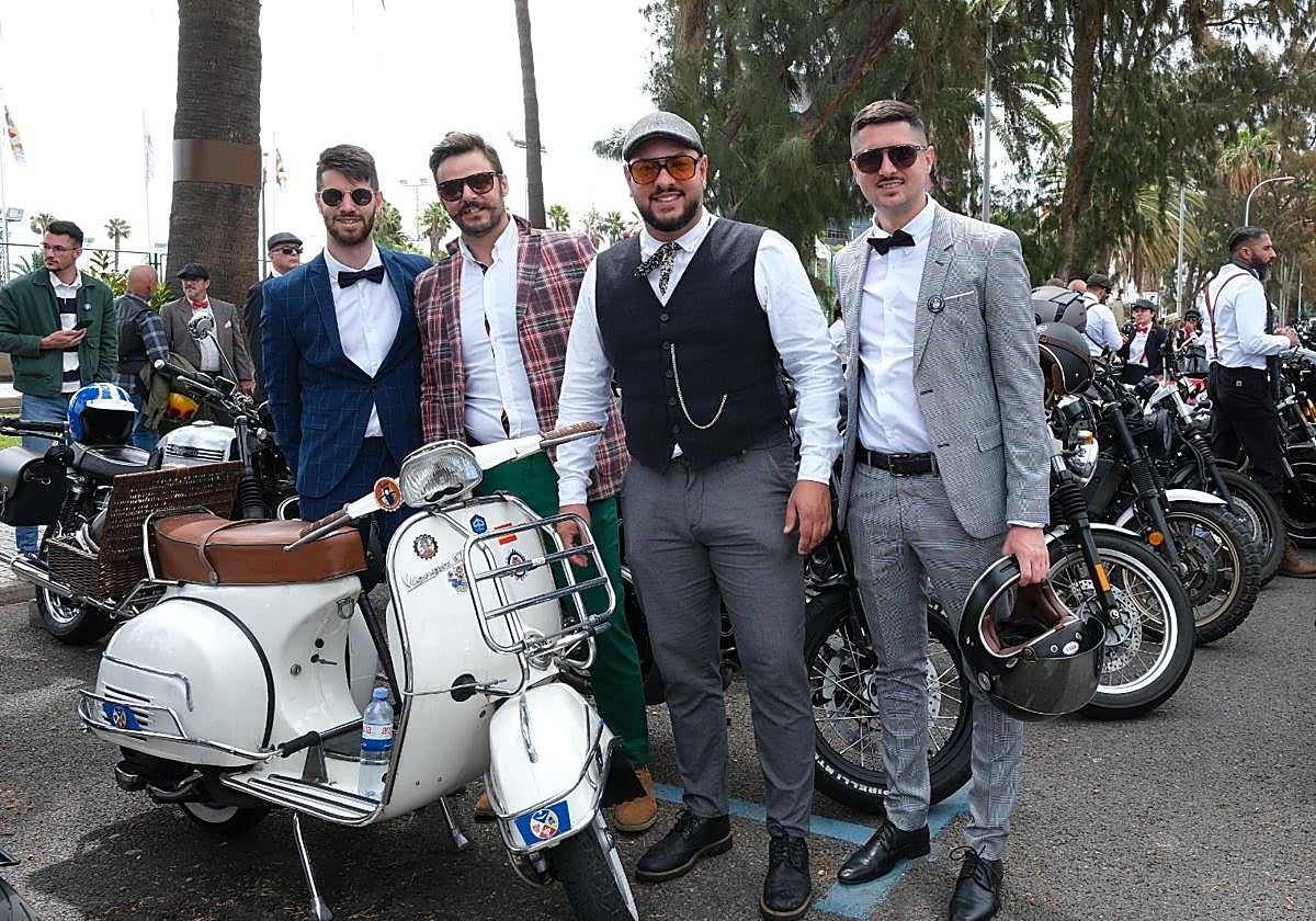 La Distinguished Gentleman`s Ride, en imágenes