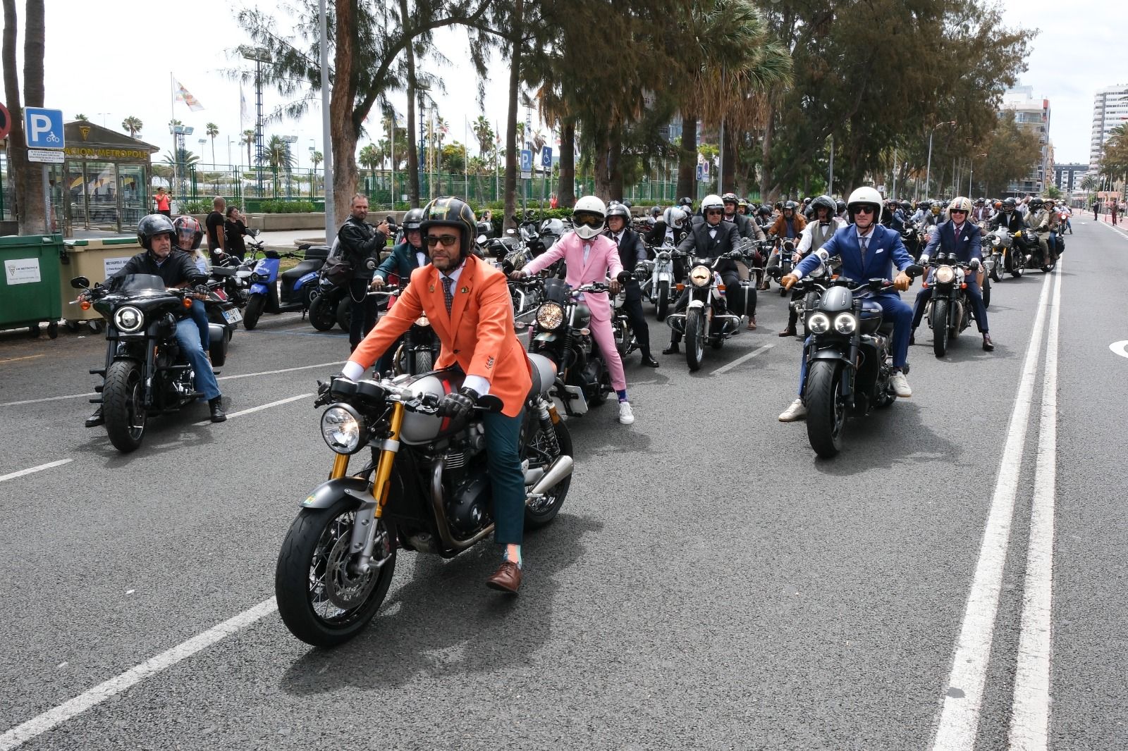 La Distinguished Gentleman`s Ride, en imágenes