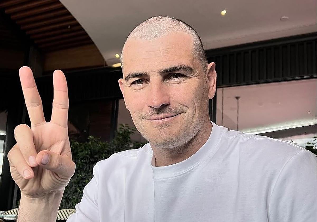 Casillas estrena nuevo look. Un corte rapado con muchas incógnitas.