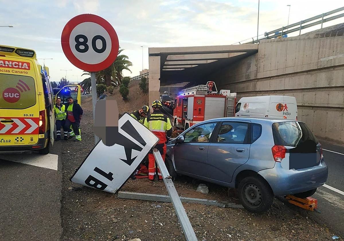 Imagen del siniestro.