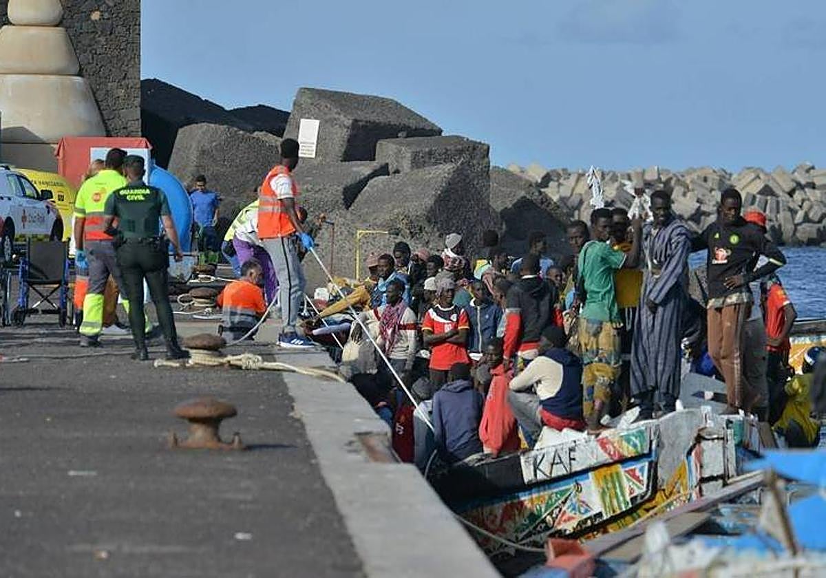 Imagen de archivo de un rescate en La Restinga.