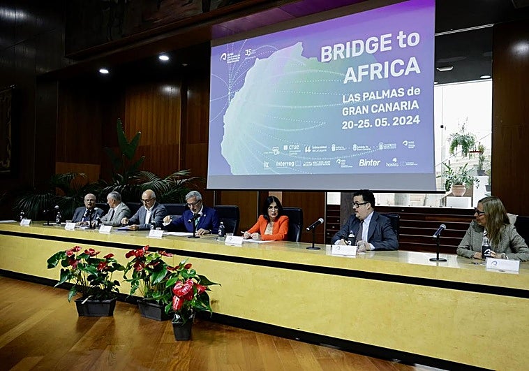 Inauguración del congreso 'Puente a Gran Canaria'.