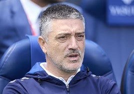 Pimienta, durante un partido de esta temporada.