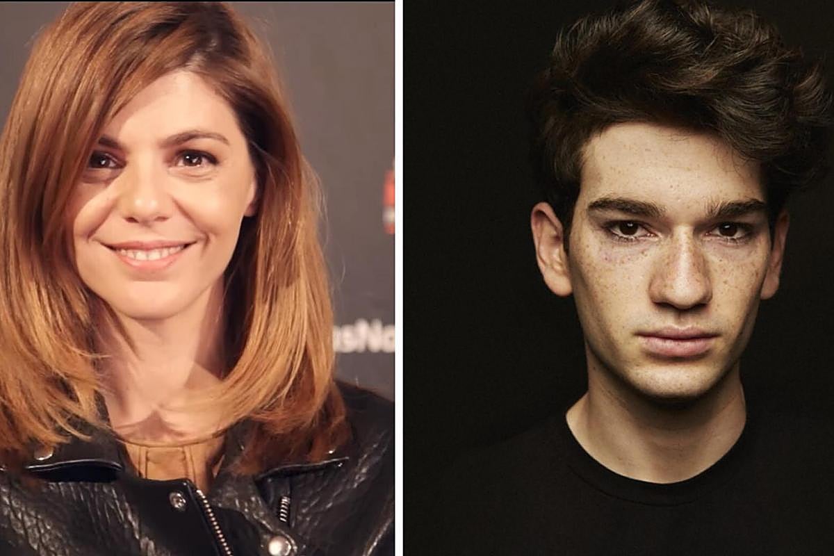 Manuela Velasco y Jorge Motos, los dos actores que participan en el cortometraje que se está rodando en Gran Canaria del director Pedro Pérez, 'Sin Piel'.