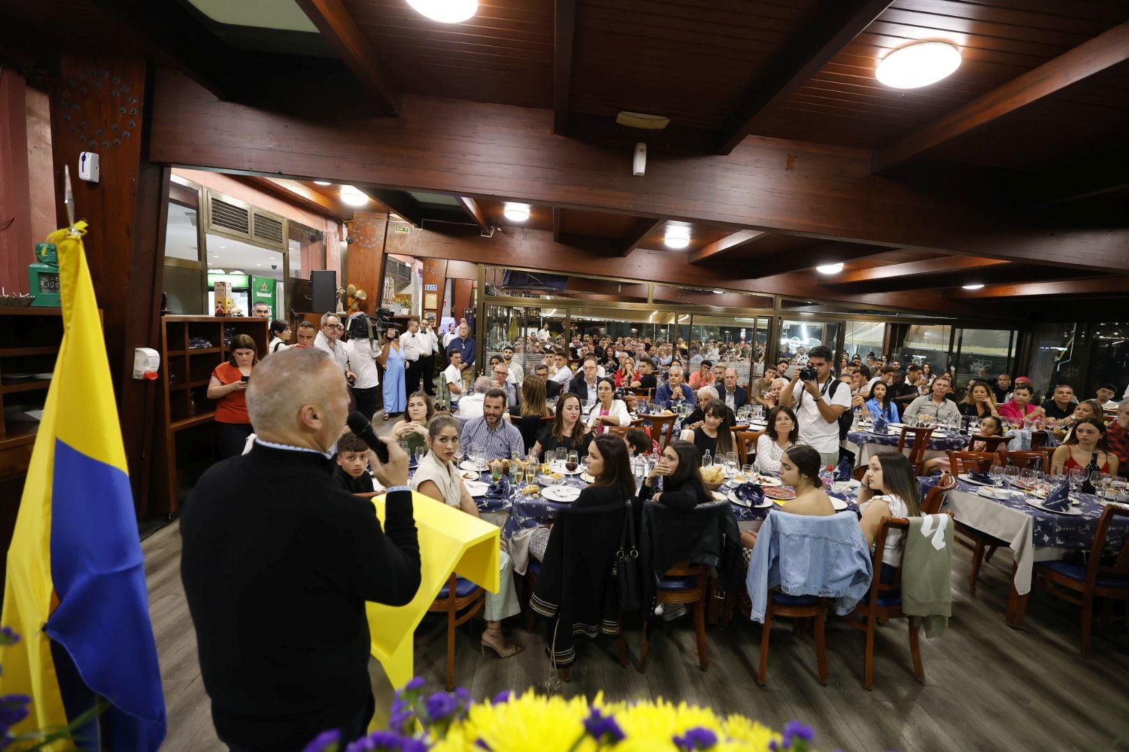 Cena de despedida de temporada de la UD en La Marinera
