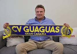 Szczesnowicz, este jueves en la redacción de CANARIAS7.