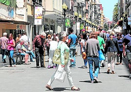 Imagen de la calle Triana, en la capital grancanaria.