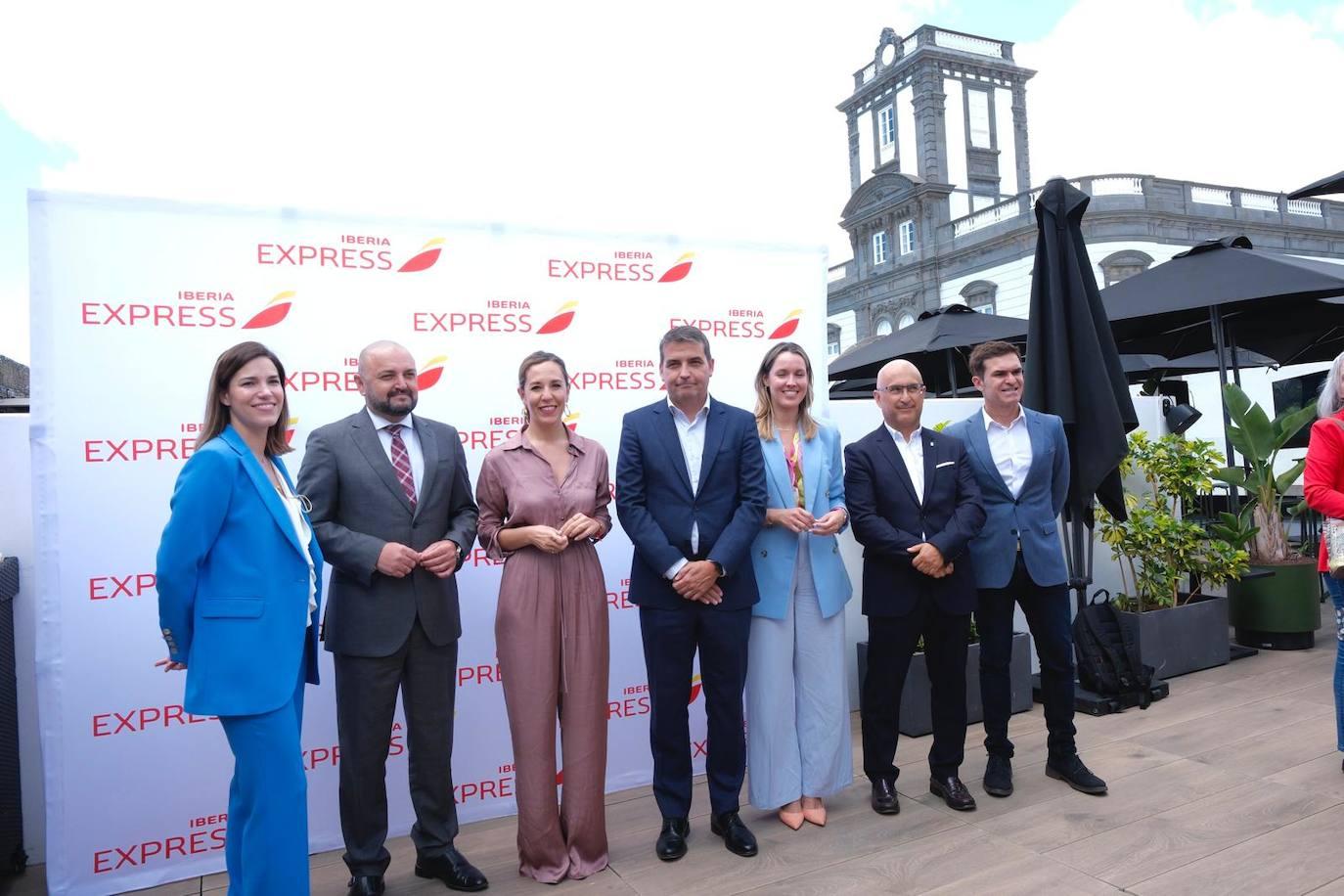 Acto de presentación del pasajero 20 millones en Iberia Express